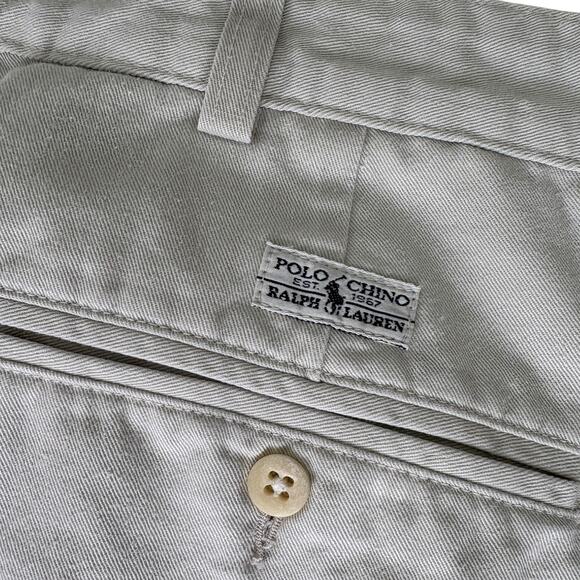 VTG Polo Ralph Lauren Shorts Mens 40 Preppy Golf Pleated Andrew Chino Made in US - Picture 6 of 6